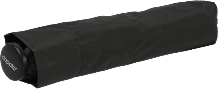 Doppler zero,99 extrem leichter Mini Damen Taschenschirm Simply Black, Simply Black