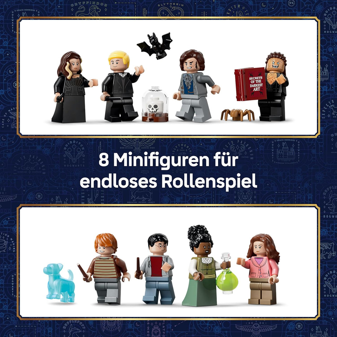 LEGO Harry Potter Zaubererläden in der Winkelgasse Spielzeug - Miniatur Modellbau mit 8 Minifiguren