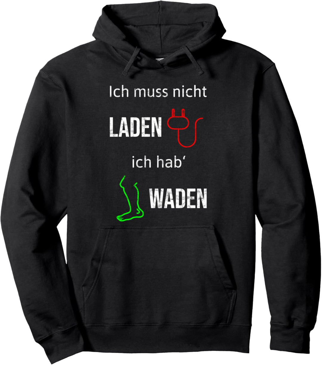 Lustiger Anti E-Bike Spruch für Radfahrer und Radsportler Pullover Hoodie