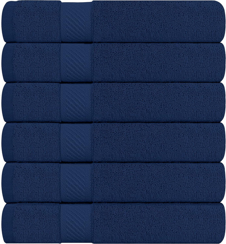 Utopia Towels - 6er-Pack mittelgrosse Badetücher aus 100% Baumwolle mit Aufhängeschlaufen, 60x120 cm