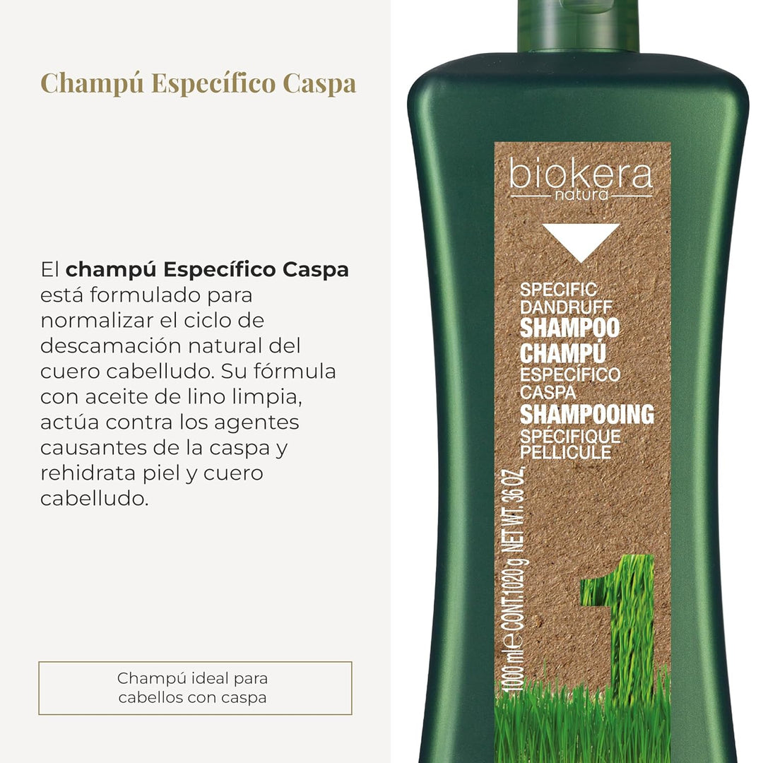 Biokera Natura Specific Dandruff Shampoo 1000 Ml