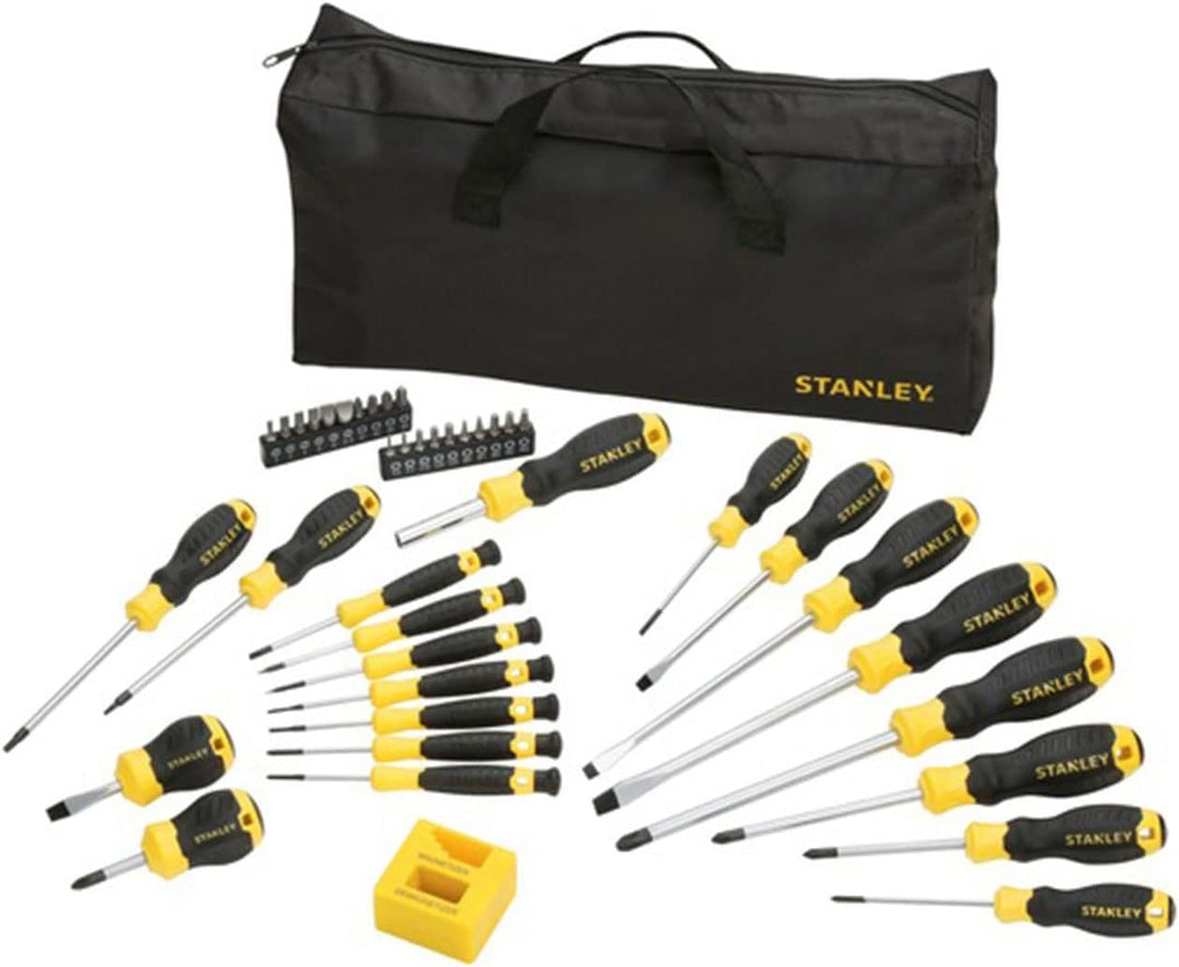 Stanley Schraubendreher-Set (42-tlg. mit 20 Bits mit Nylontasche) STHT0-62113 1 Multi-colour, 1 Mult