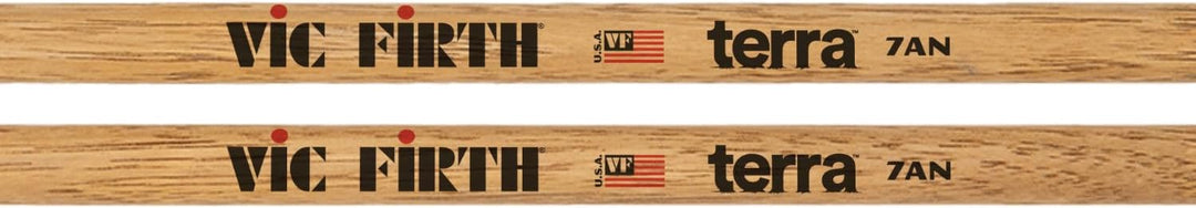 Vic Firth - American Classic® Terra Serie Trommelstöcke 7ATN - American Hickory - Nylonspitze - 4 Pa