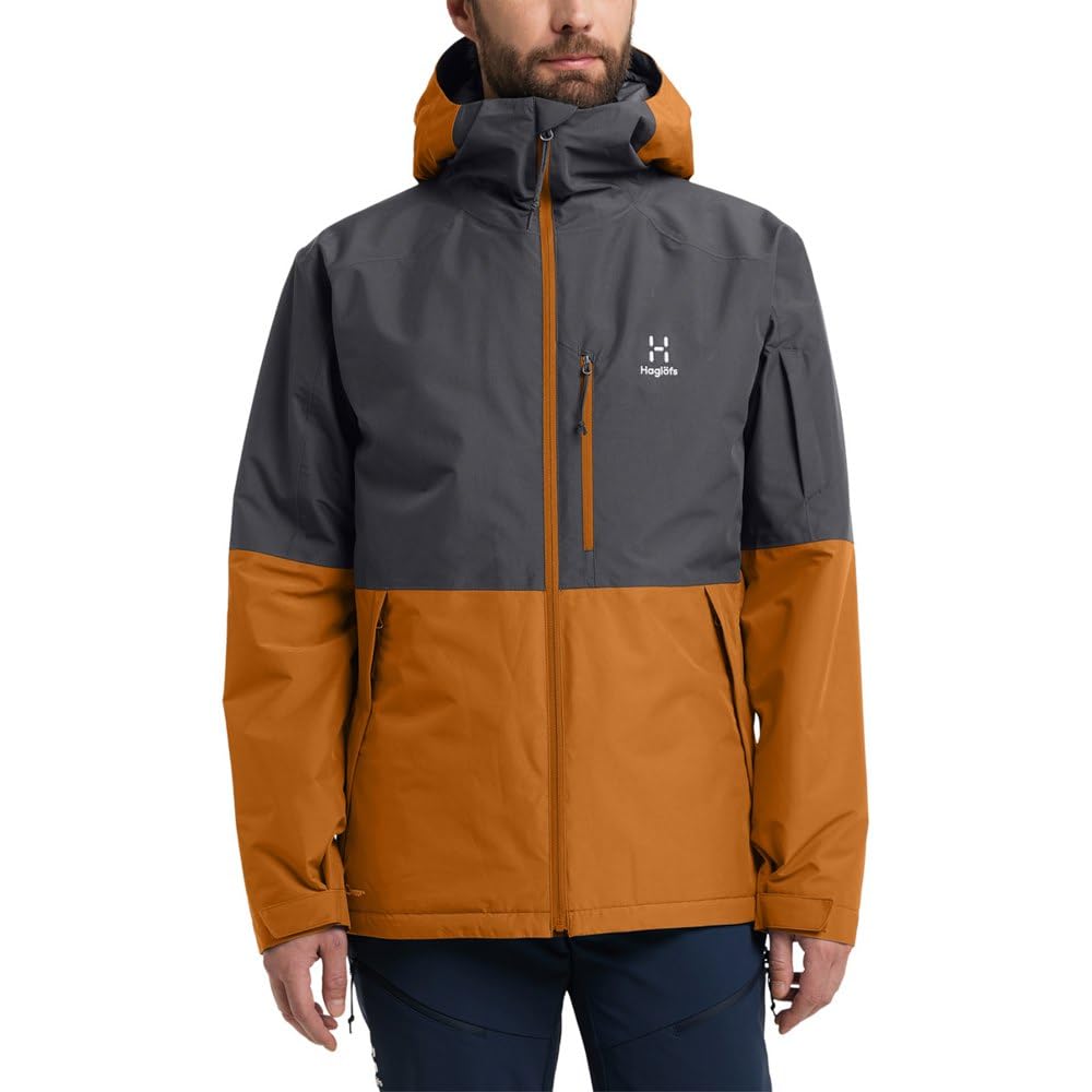 Haglofs Herren Gondol Insulated Jacke S Golden Brown/Magnetite 5m0, S Golden Brown/Magnetite 5m0