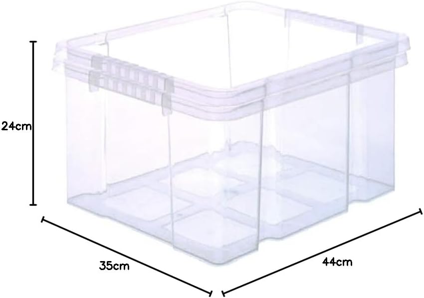2 X Unimet Eurobox 44 X 35 X 24 cm 361000