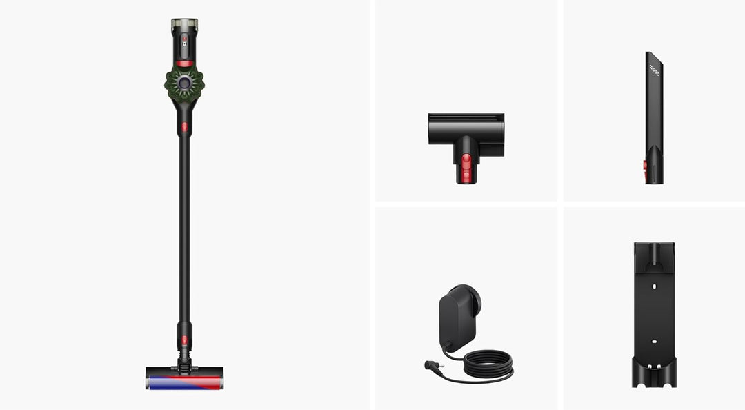 Dyson V8 Cyclone kabelloser Staubsauger, 150 AW, 60 Minuten Laufzeit, Motorbar-Bürste mit Anti-Verhe