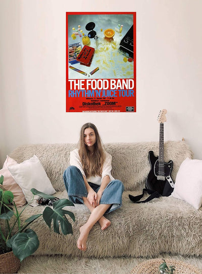 The Food Band - Rhythm N Juice, 1981 » Konzertplakat/Premium Poster | Live Konzert Veranstaltung | D