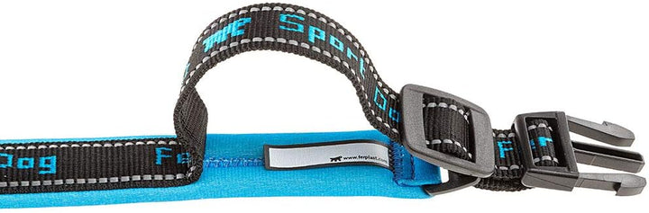 Ferplast Hundehalsband Sport Dog, Weich Gepolstertes Nylon Hunde Halsband für grosse Hunde, Verstell