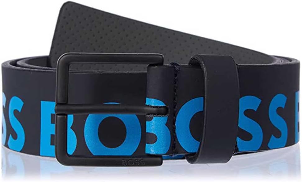 BOSS Herren Belt 90 Navy410, 90 Navy410