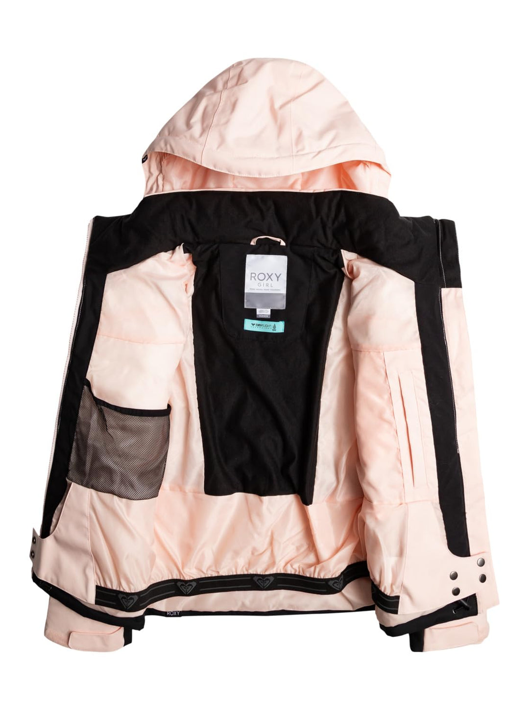Roxy Mädchen Girl Jk Jetty-Snow Jacket 8-16 8 Jahre TRUE BLACK LLUVIA RG, 8 Jahre TRUE BLACK LLUVIA