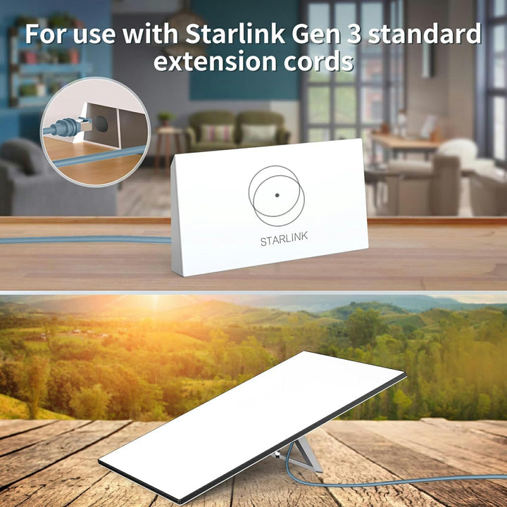 Starlink Gen 3 Kabel 50M, wasserdichte Starlink-Kabelverlängerung für Starlink Standard Actuated Gen