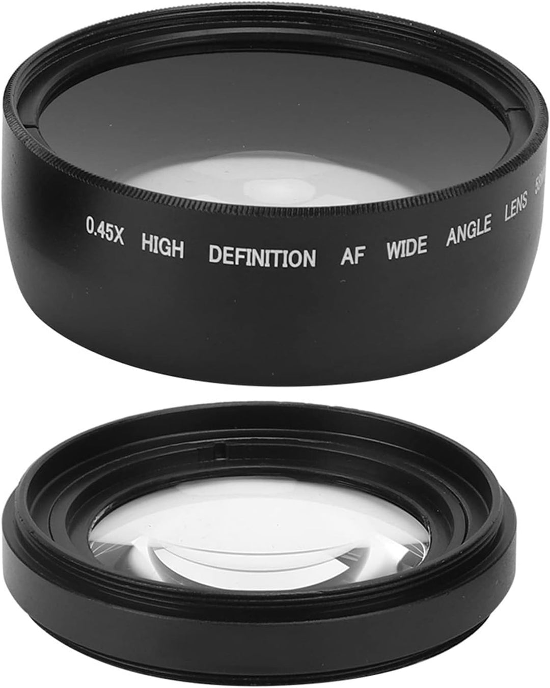 Zerodis 58 Mm Weitwinkel -Makroobjektiv, 0,45x Vergrösserung Makroobjektiv Universal Professional Ca