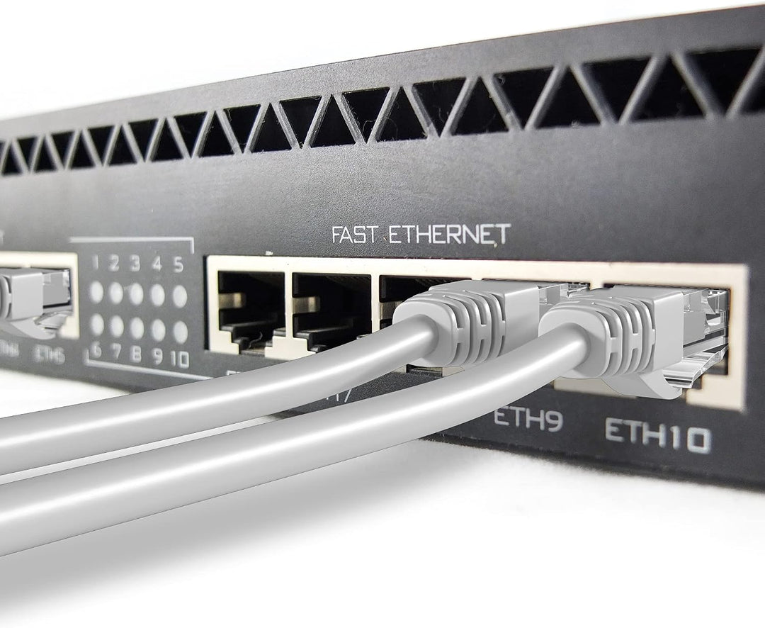 Mr. Tronic 25m Ethernet Netzwerkkabel Cat 5E, LAN Netzwerkkabel Für Schnelle &amp; Zuverlässige Internet
