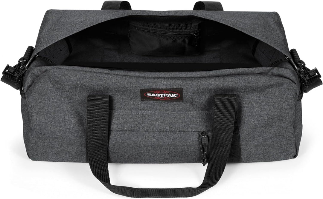 Eastpak STATION + Reisetasche, 141 cm, 137 L, Black Denim (Grau), Black Denim