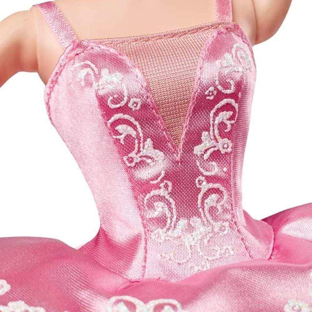 Barbie GHT41 - Barbie Signature Ballet Wishes Puppe, ca. 30 cm gross, mit Tutu, Spitzenschuhen und D