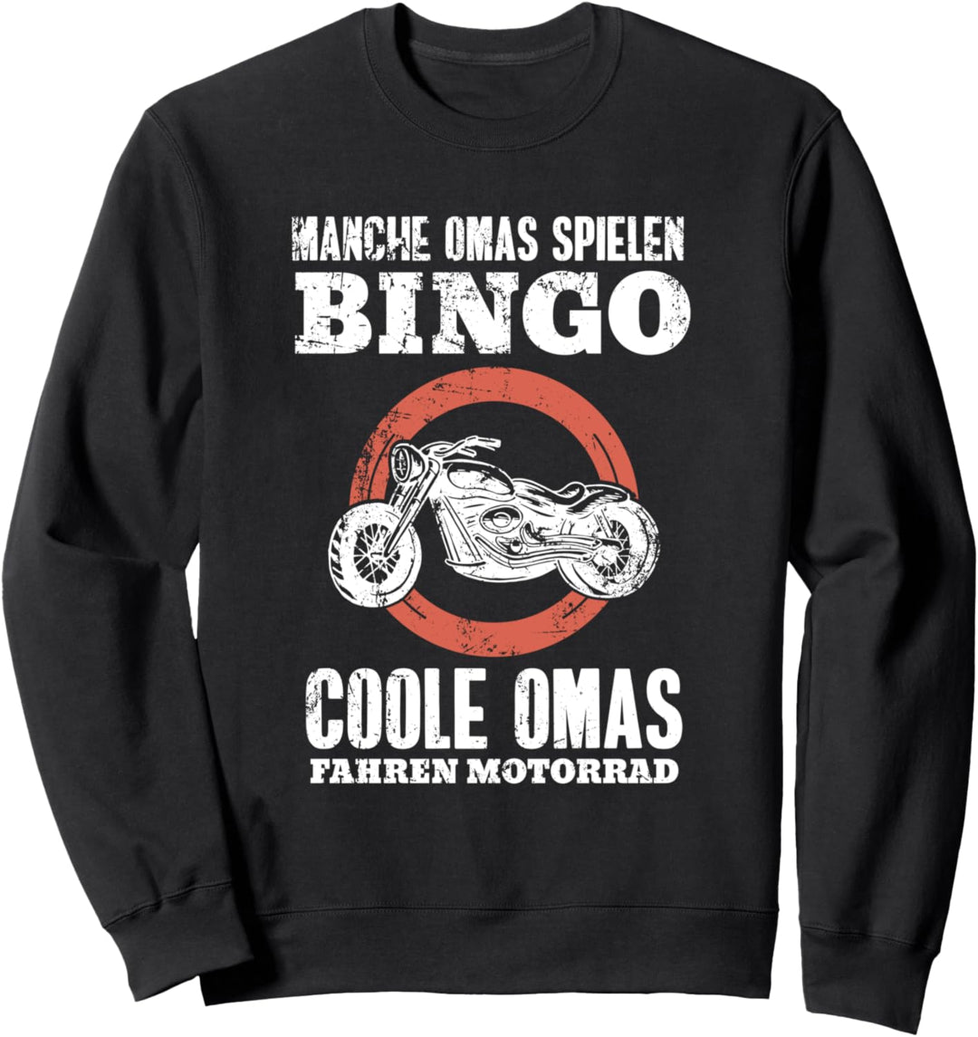 Coole Omas Fahren Motorrad | Motorradfahrer, Motorrad Fahren Sweatshirt
