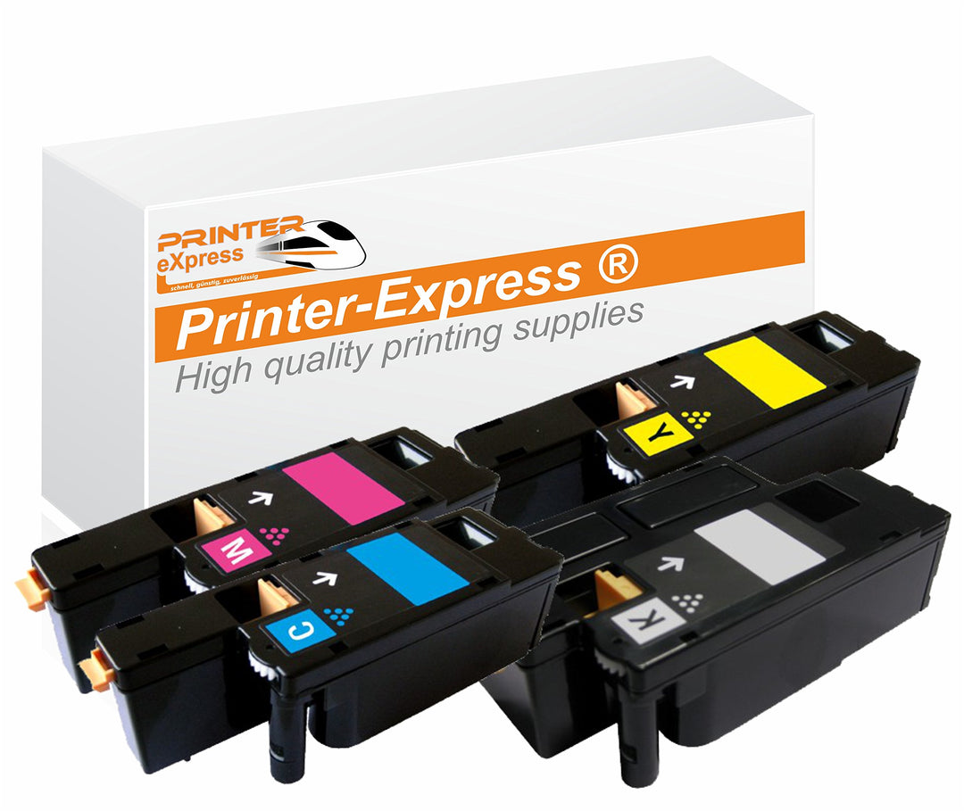 PRINTER eXpress XL Toner 4er Set ersetzt Dell 7C6F7, 593-11130, 5R6J0, 593-11129, XY7N4, 593-11131,