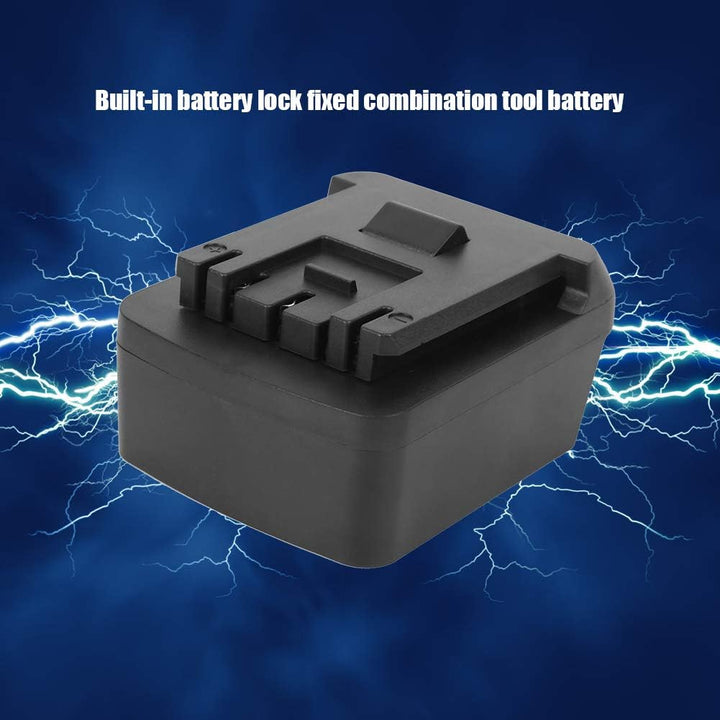 Adapter für Elektrowerkzeug für Milwaukee Li-Ion-Akku, 18 V, konvertiert in Bosch mit Ladung