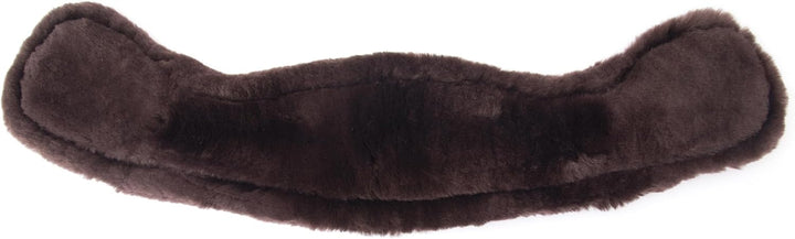 Merauno® Lammwolle Western Mondgurt Sattelgurt, aus Qualitäts Merino Lammwolle, spezielle anatomisch