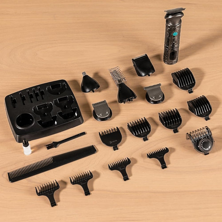 Cecotec Profi-Trimmer Multifunktion Precisioncare Samurai Profiling 6 in 1. Für Nase und Körper, 150