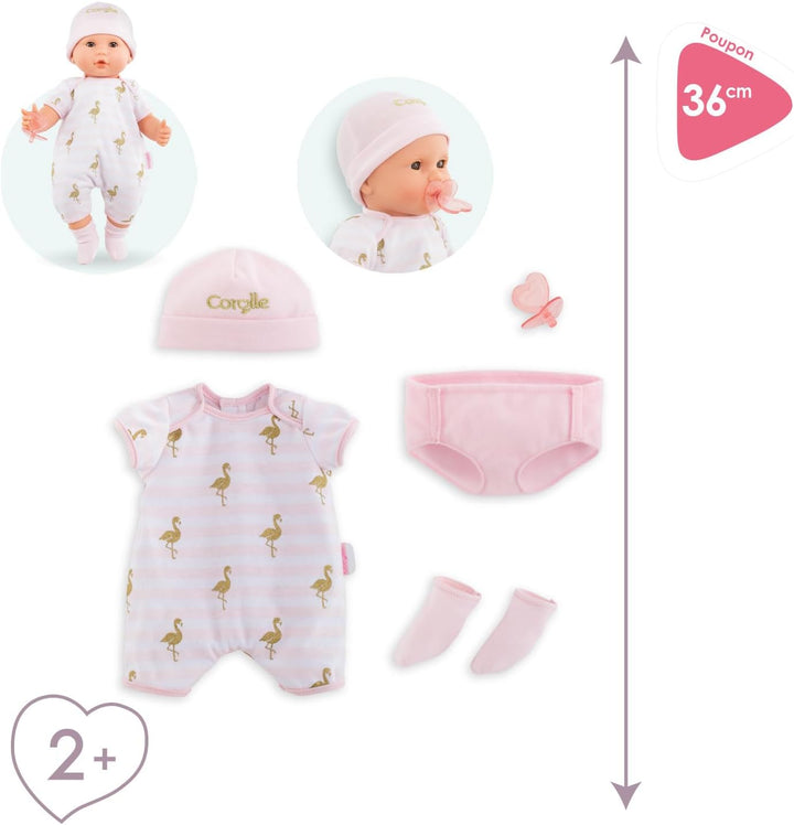 Corolle 9000140550 - Mon Grand Poupon Babykleidungsset für alle 36cm Babypuppen