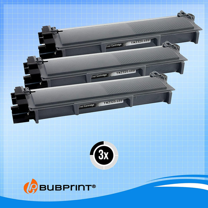 3 Toner kompatibel als Ersatz für Brother TN-2320 TN-2310 für DCP-L2500D DCP-L2520DW HL-L2300D HL-L2