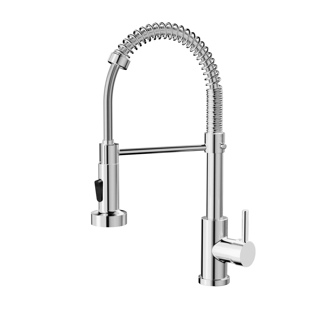 Cobbe Wasserhahn Küche, Hochdruck Küchenarmatur mit Herunterziehen Brause Armatur, 2 Sprühfunktionen