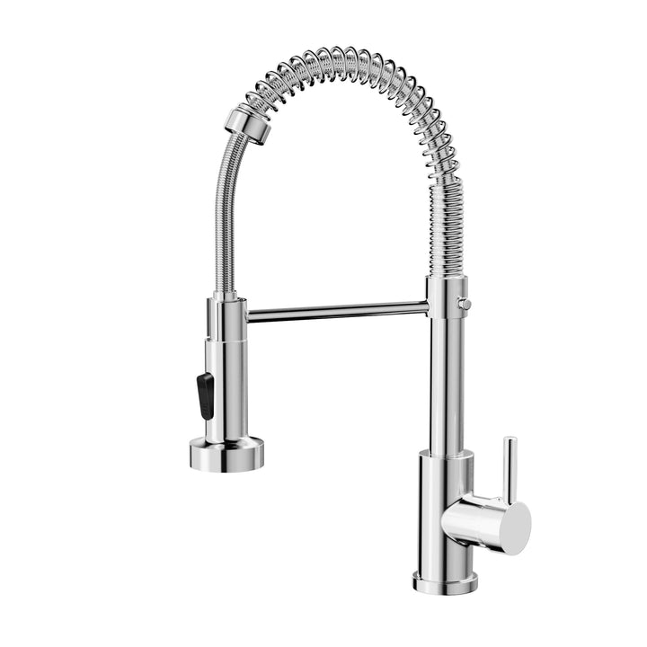 Cobbe Wasserhahn Küche, Hochdruck Küchenarmatur mit Herunterziehen Brause Armatur, 2 Sprühfunktionen