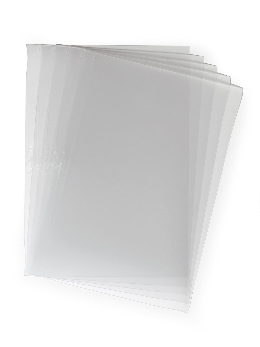 Durable Klemmschienen-Einbanddeckel, farblos, Packung à 100 Stück, 294319