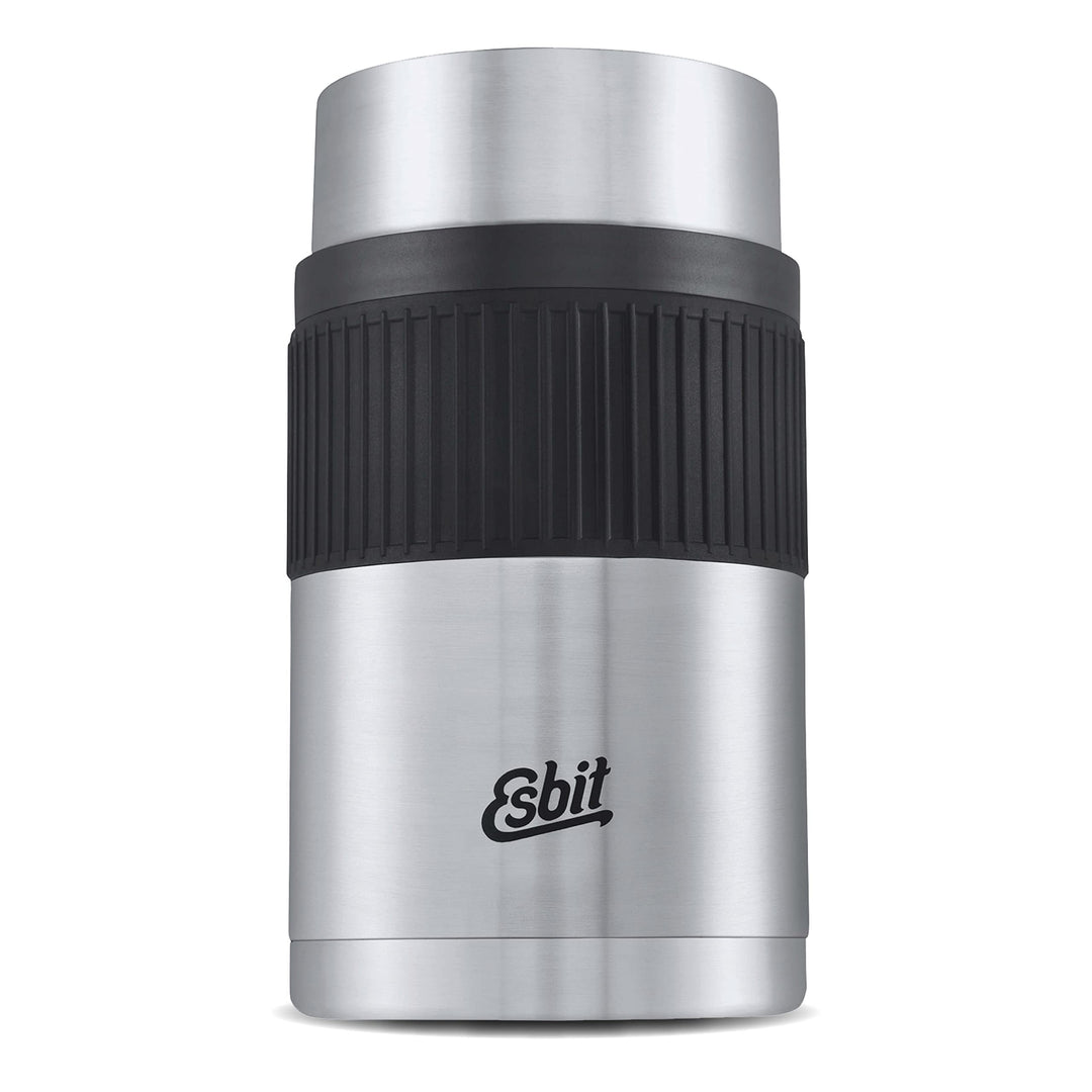 Esbit Thermobehälter Sculptor für Essen - Warmhaltebehälter 1000 ml mit Manschette in Edelstahl - au