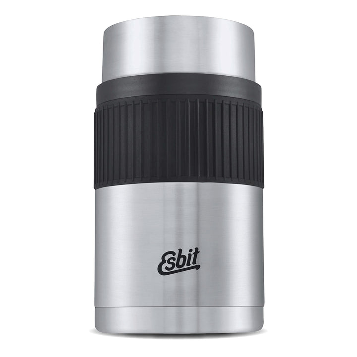 Esbit Thermobehälter Sculptor für Essen - Warmhaltebehälter 1000 ml mit Manschette in Edelstahl - au