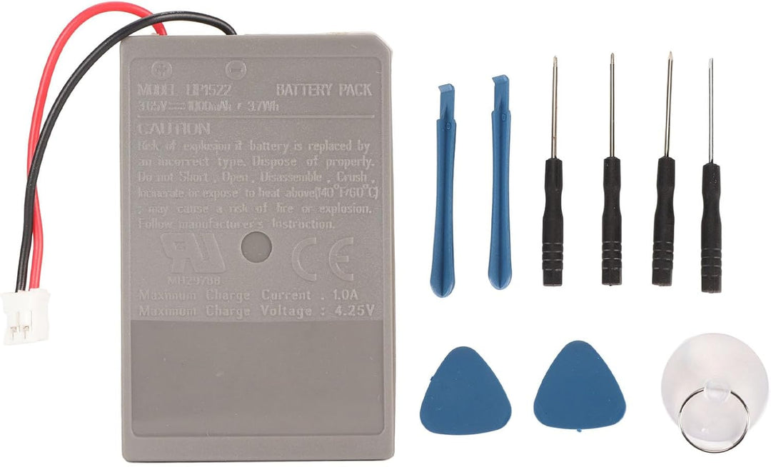 3,65 V 1000 MAh Akku Ersatz für Bluetooth Wireless Controller CUH ZCT1 Serie (CUH ZCT1U CUH ZCT1E CU