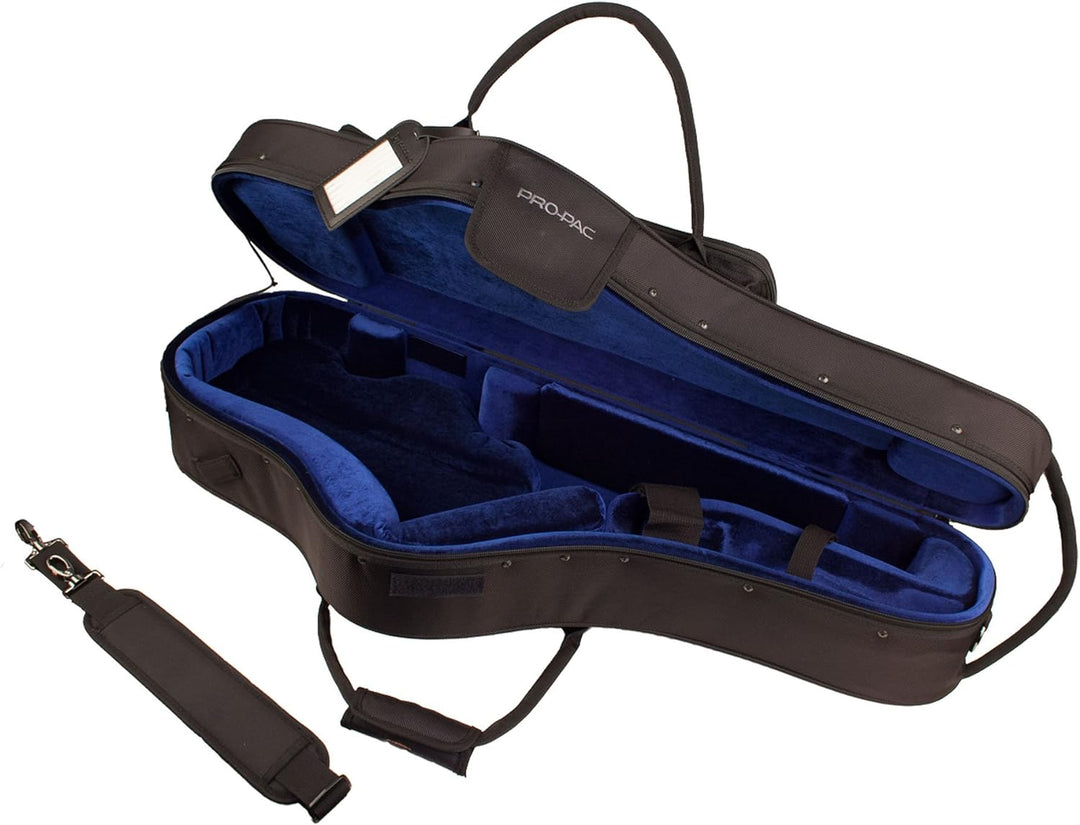 Protec PB305CTXL Tenorsaxophon PRO PAC Gehäuse, XL konturiert (schwarz) Schwarz - XL, Schwarz - XL