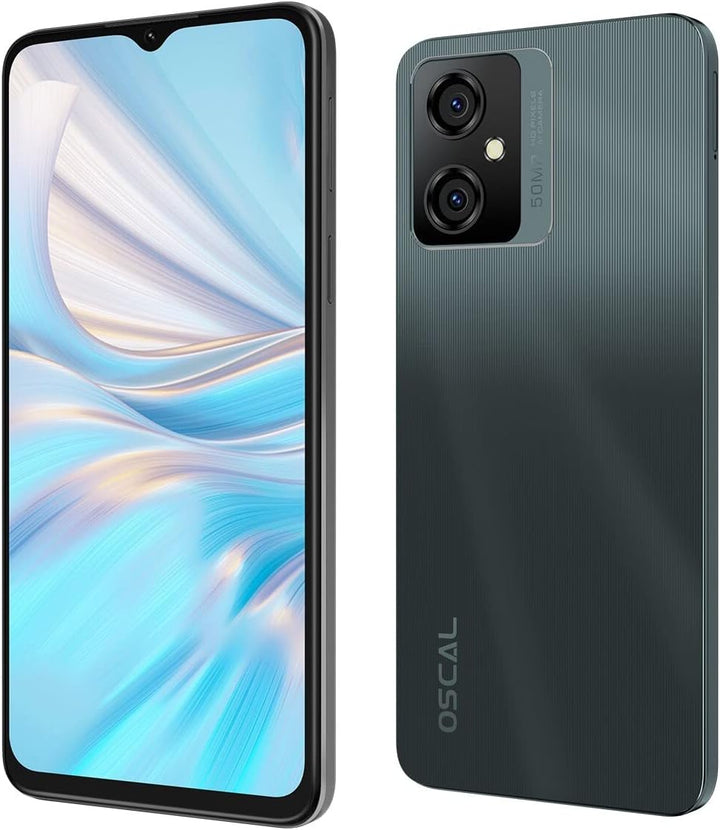 OSCAL C70 Android 12 Handy Ohne Vertrag, Octa-Core 10GB+128GB (2TB TF-Erweiterung), 50MP+8MP Kamera,
