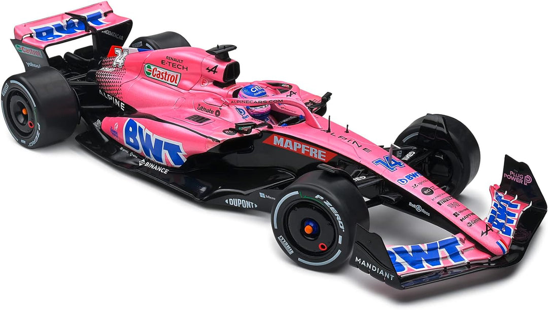 Solido Modellauto 1:18 Alpine A522 Alonso pink