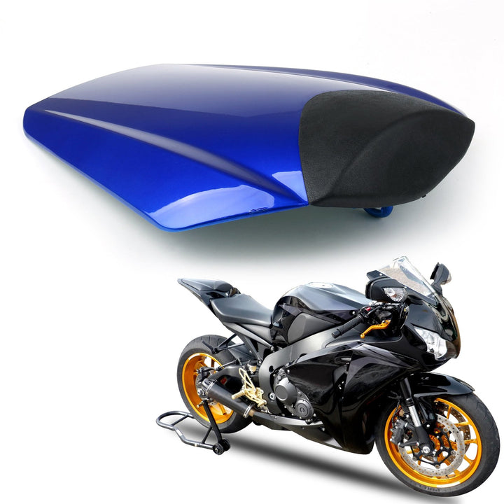 Topteng Motorrad Hinten Sozius-Sitz, Motorrad Fondpassagier Soziusabdeckung ABS Pad Motor Verkleidun