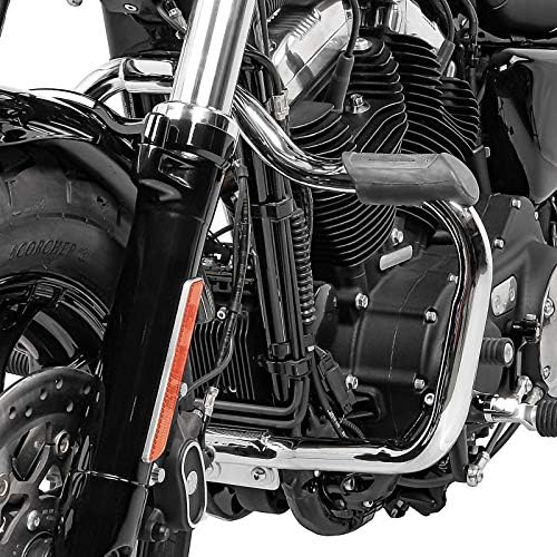 Sturzbügel für Harley Davidson Sportster 1200 Custom 04-20 Mustache Chrom