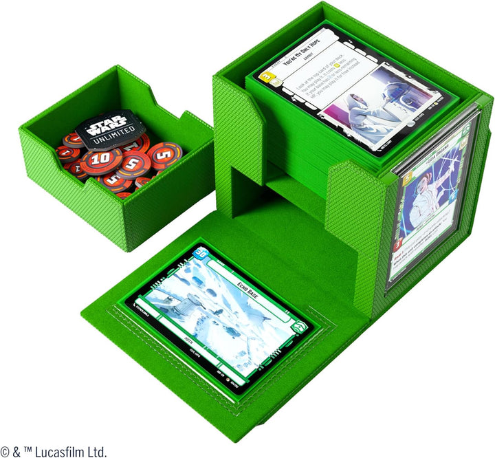 Gamegenic, Star Wars: Unlimited Deck Pod (Green) Grün, Grün