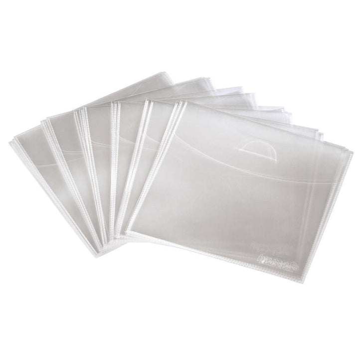 Hama CD-/DVD-Schutzhüllen, PP, 75er-Pack, Transparent 1 Transparent, 1 Transparent