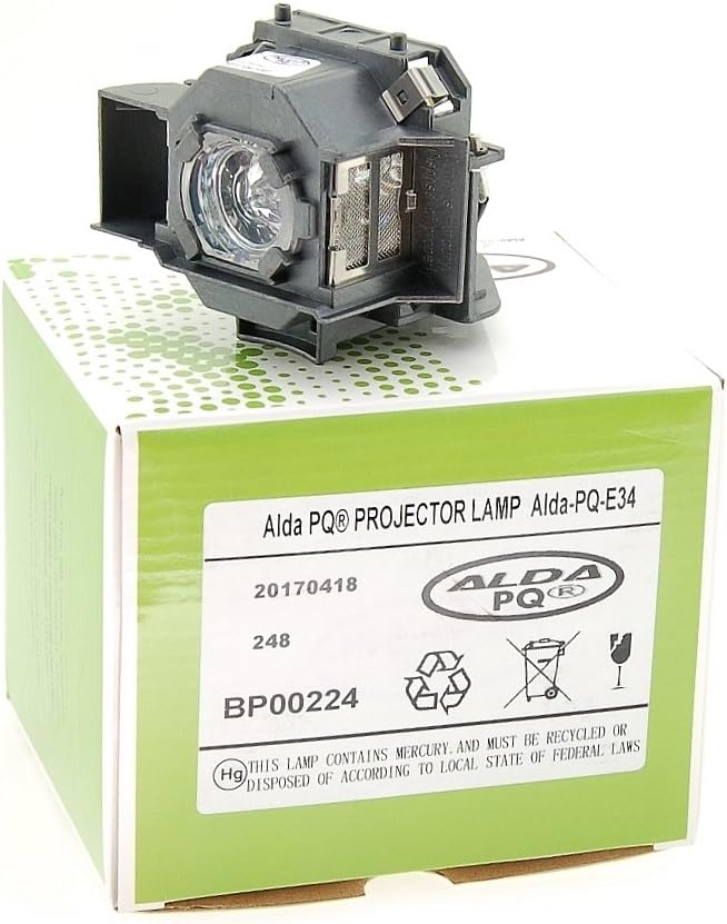 Alda PQ-Premium, Beamerlampe / Ersatzlampe für EPSON EMP-X3, EMP-62, EMP-63, EMP-82, POWERLIGHT 76C,