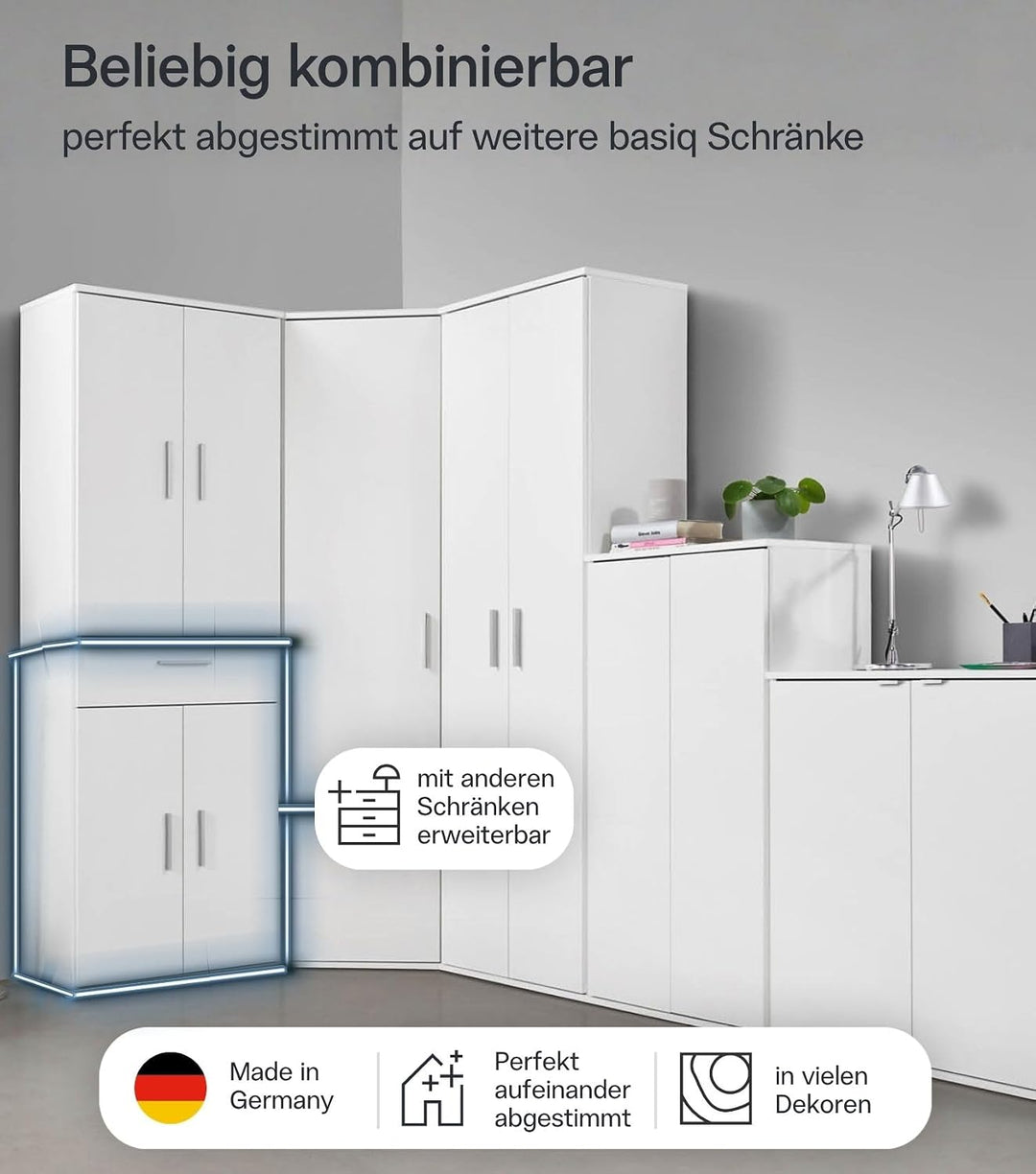 mokebo Mehrzweckschrank Büroschrank &