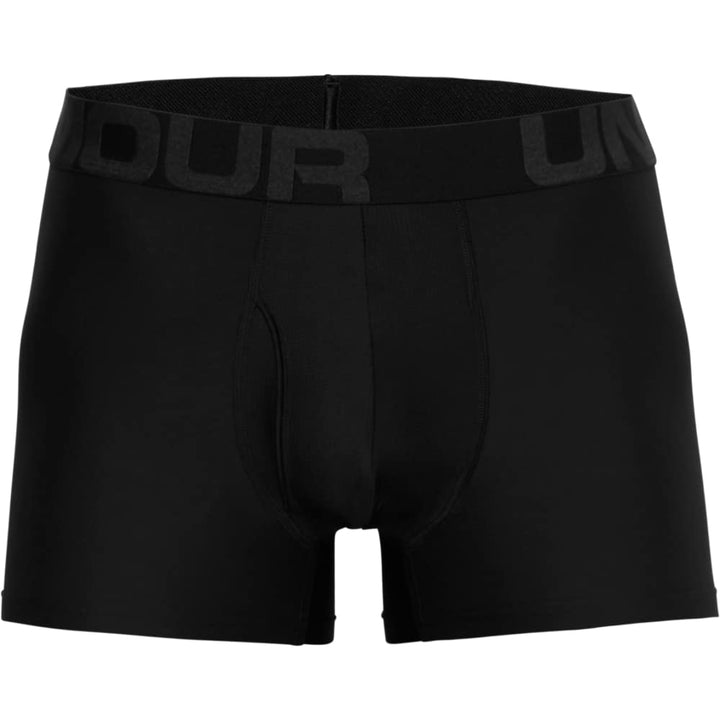 Under Armour Herren Tech 3in 2 Pack, schnelltrocknende Boxershorts, komfortable Unterwäsche mit enga