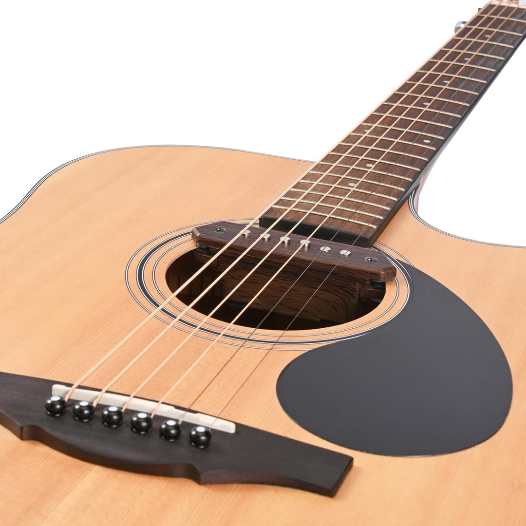 Tonabnehmer für Akustikgitarre, passiver Megnetischer Schallloch-Tonabnehmer mit Humbucker, Lautstär