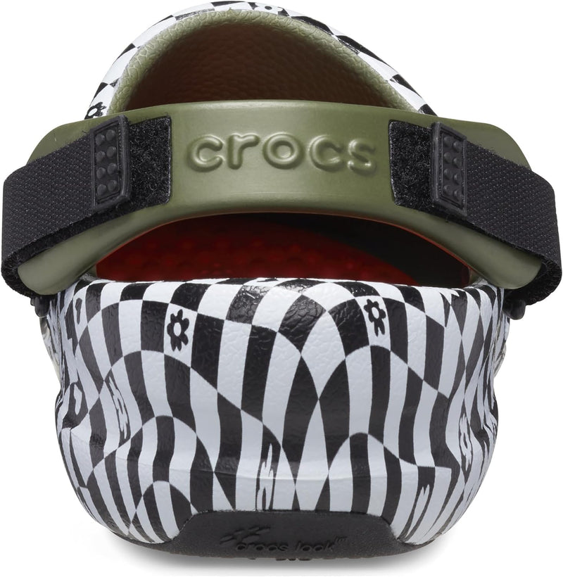Crocs Unisex Bistro Pro Literide Clog Holzschuh 36/37 EU Black White, 36/37 EU Black White