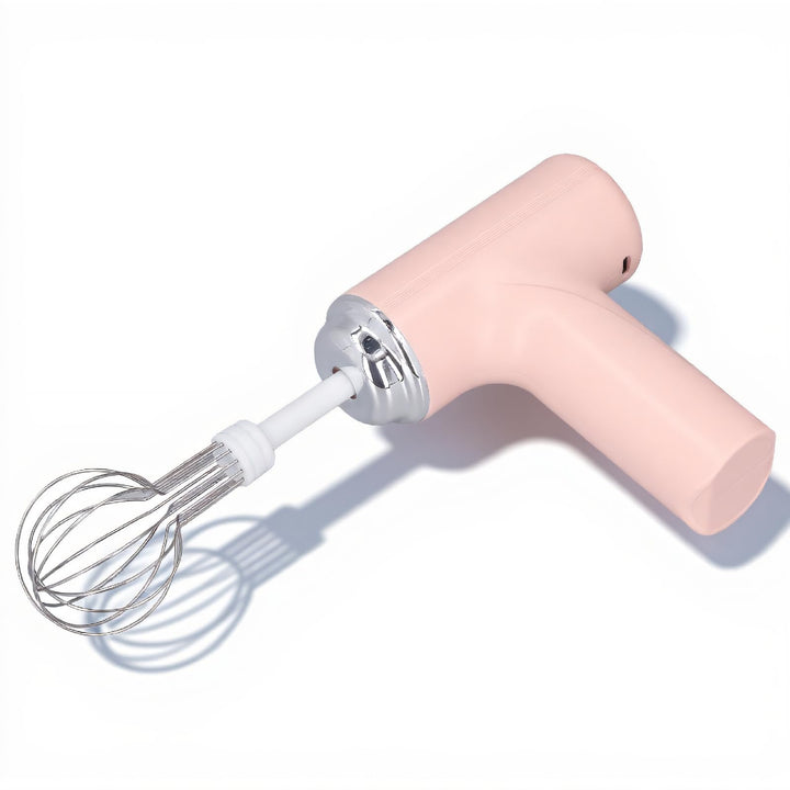 Luqeeg Elektrischer Schneebesen, Handmixer Hand-Eierbesen, Kabelloser Elektrischer Küchen-Handmixer