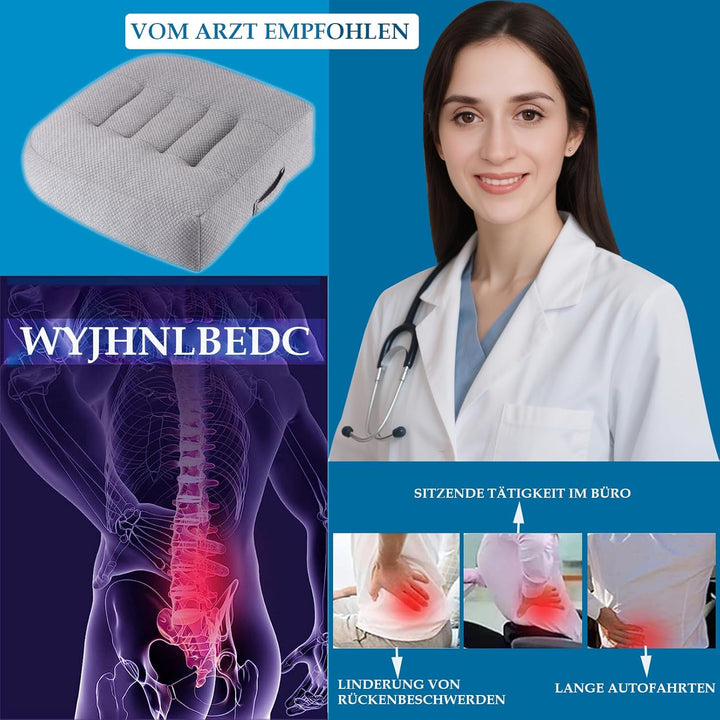 WYJHNLBEDC Sitzauflage/Sitzerhöhung Auto, Sitzkissen/Stuhlkissen 40x40 Bürostuhl Ergonomisch Orthopä