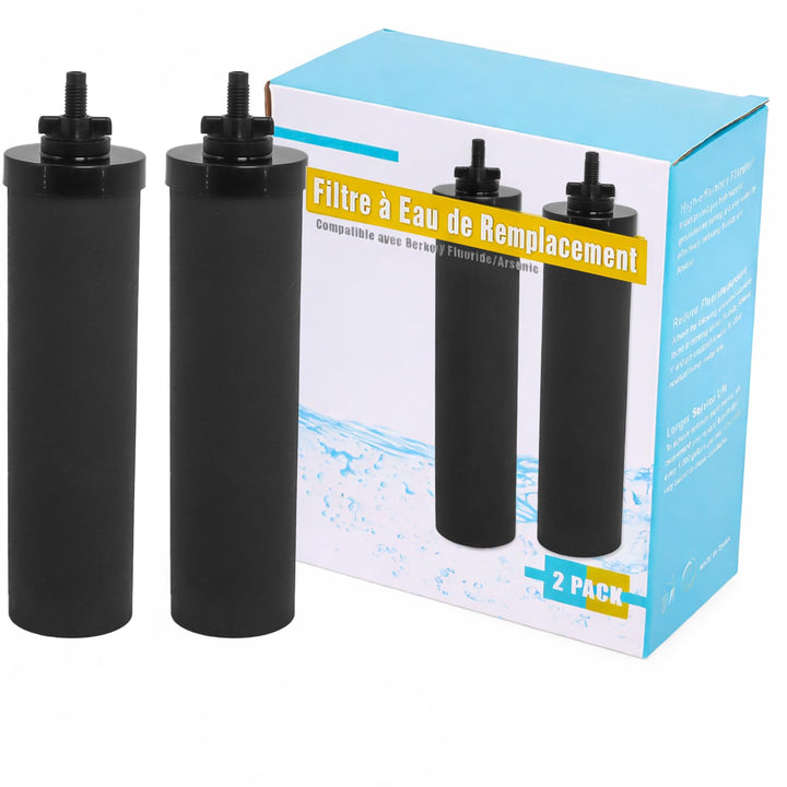 BB-9-2 Wasserfilter Kompatibel mit Berkeyy Reinigungselementen, Schwarzer Element-Kartusche, Premium