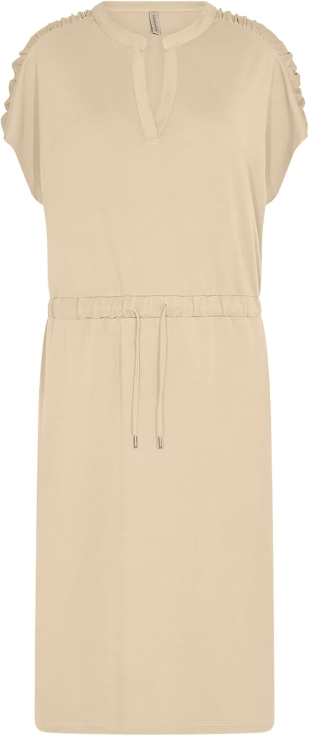 SOYACONCEPT Damen SC-Laurel 3 Kleid S Sand, S Sand