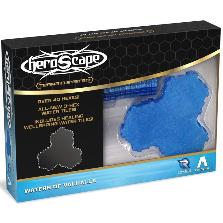Renegade Game Studios Heroscape: Waters of Valhalla Terrain Expansion, Strategisches Miniaturenspiel