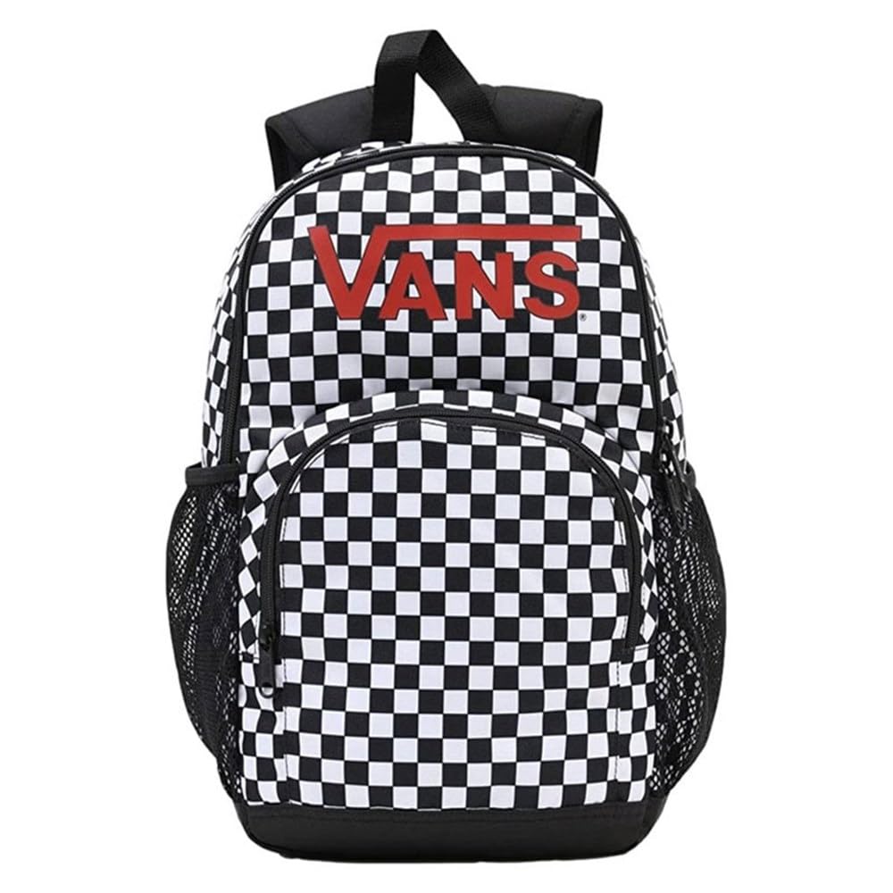 Vans Unisex Kinder Alumni Rucksack Rucksack (1er Pack) Einheitsgrösse Schachbrett Schwarz-weiss, Ein